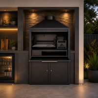 1200 freestanding braai outdoor